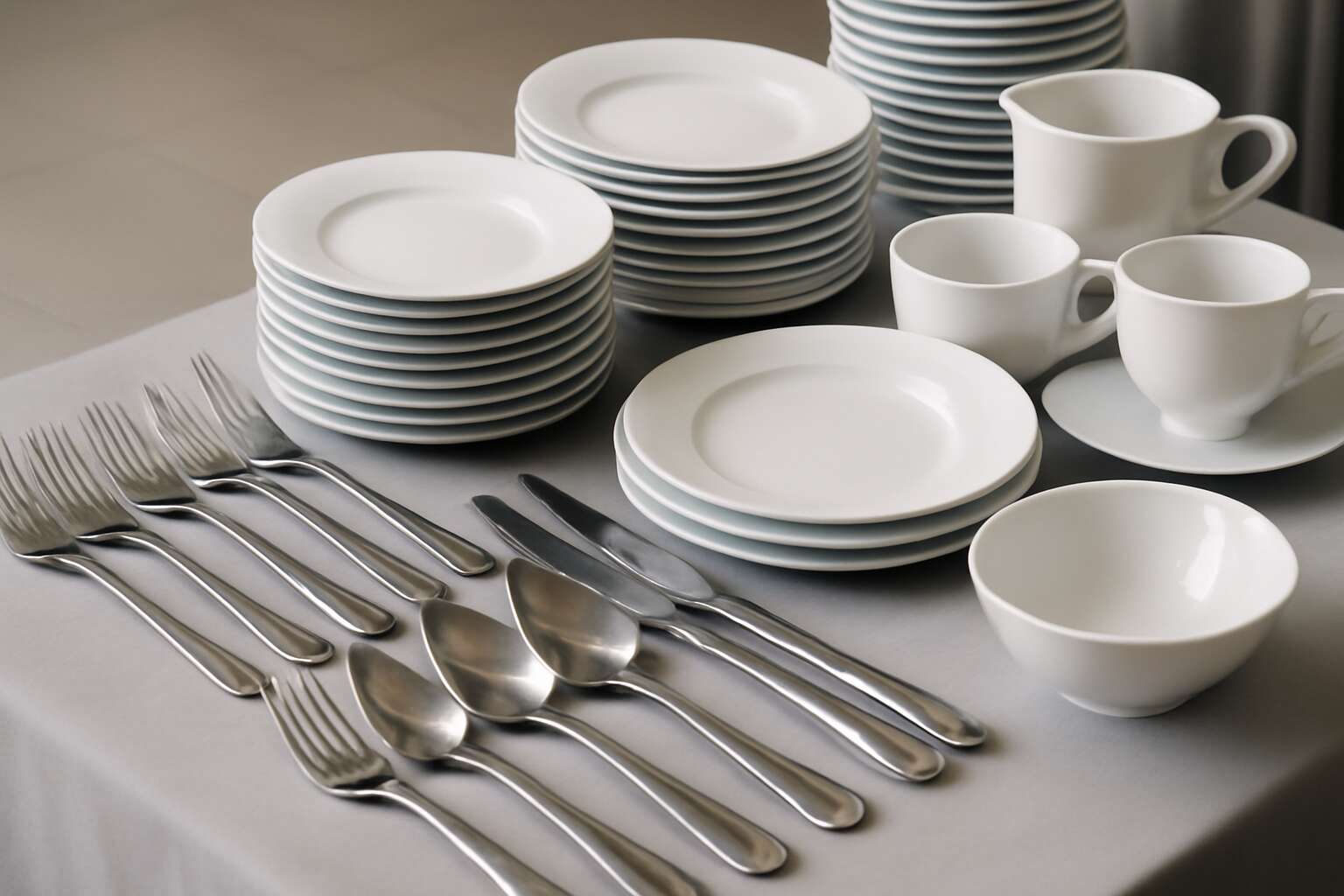 catering cutlery and crockery for sale