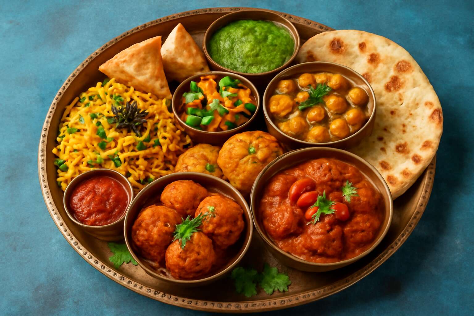 indian food platters
