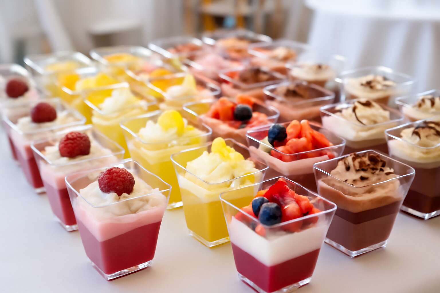 catering dessert cups