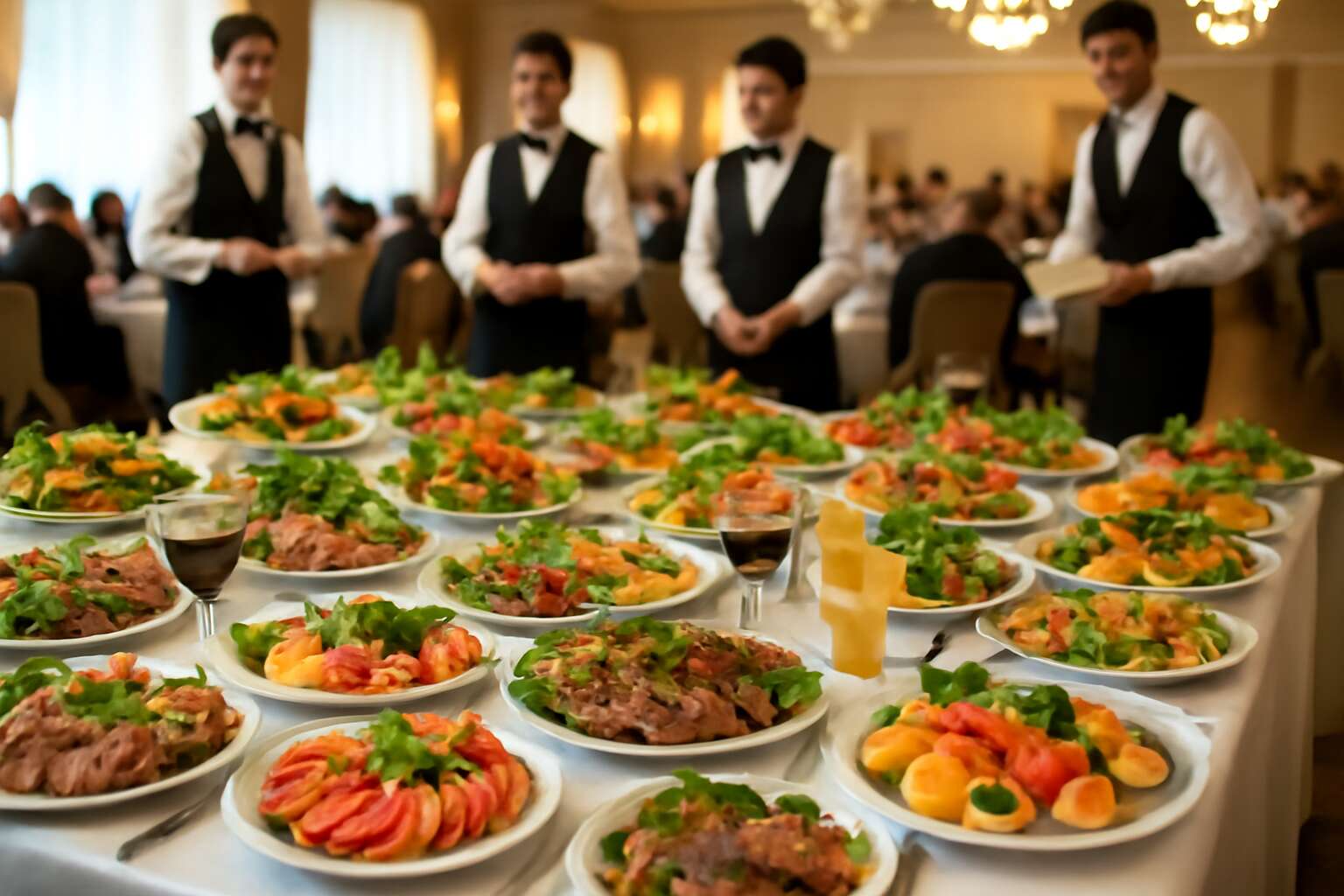 catering for 100 people cost