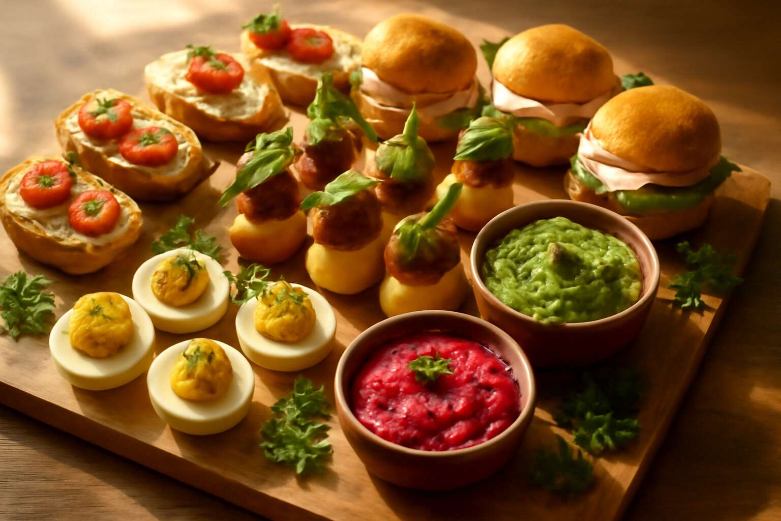 finger food platters