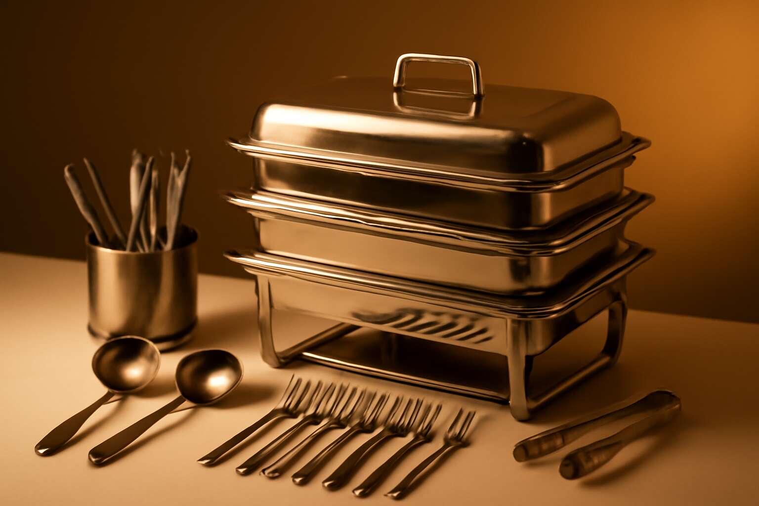 catering utensils on rent near me