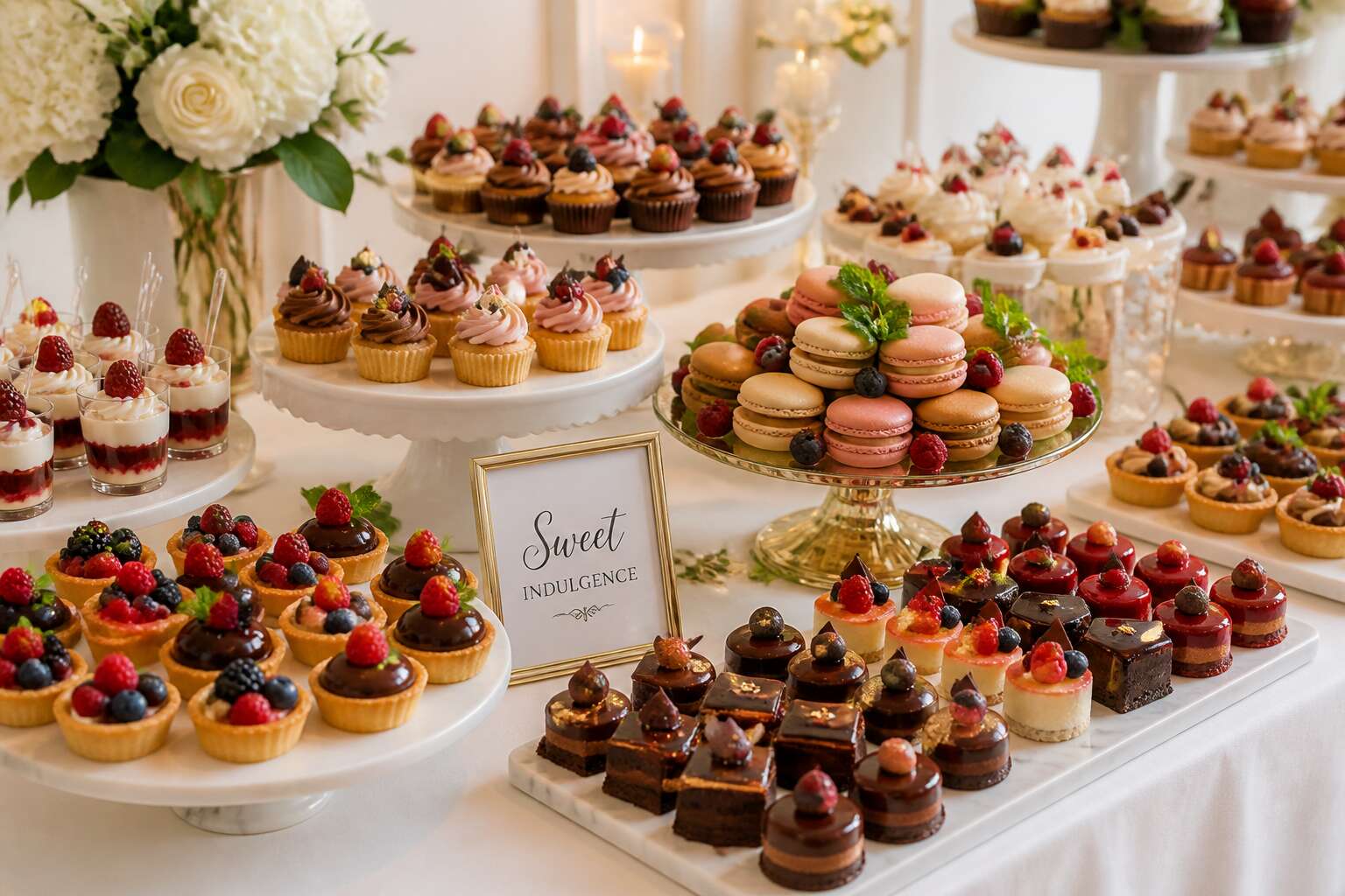catering desserts