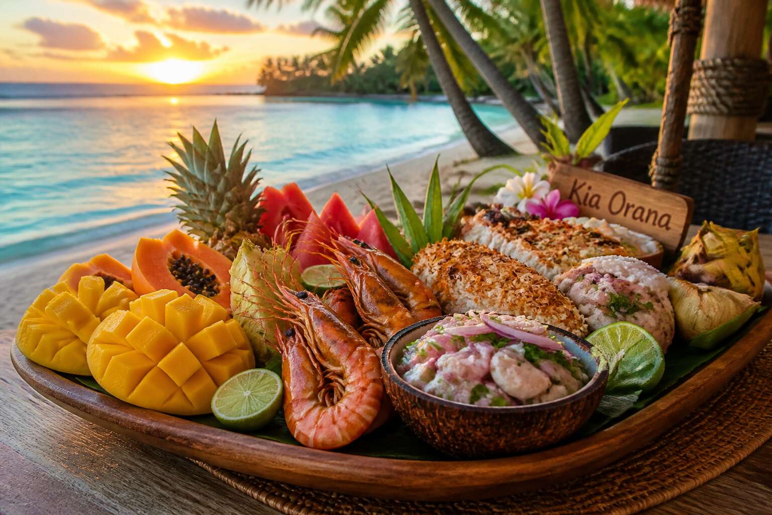 food platters rarotonga