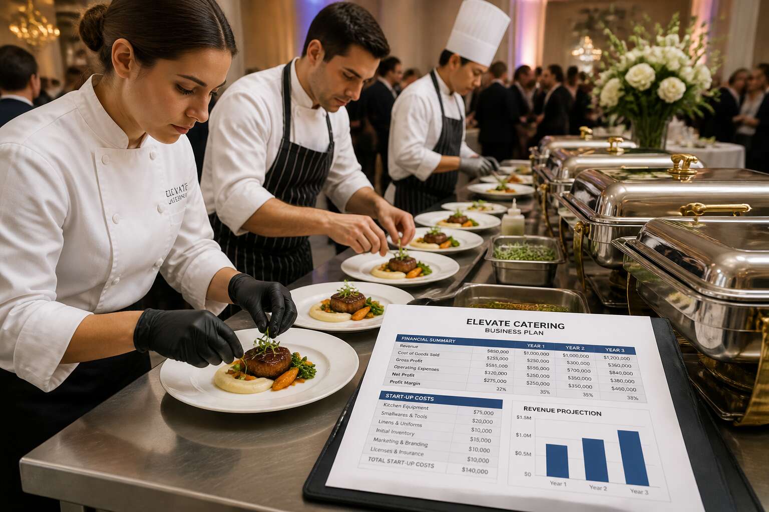 catering business plan examples